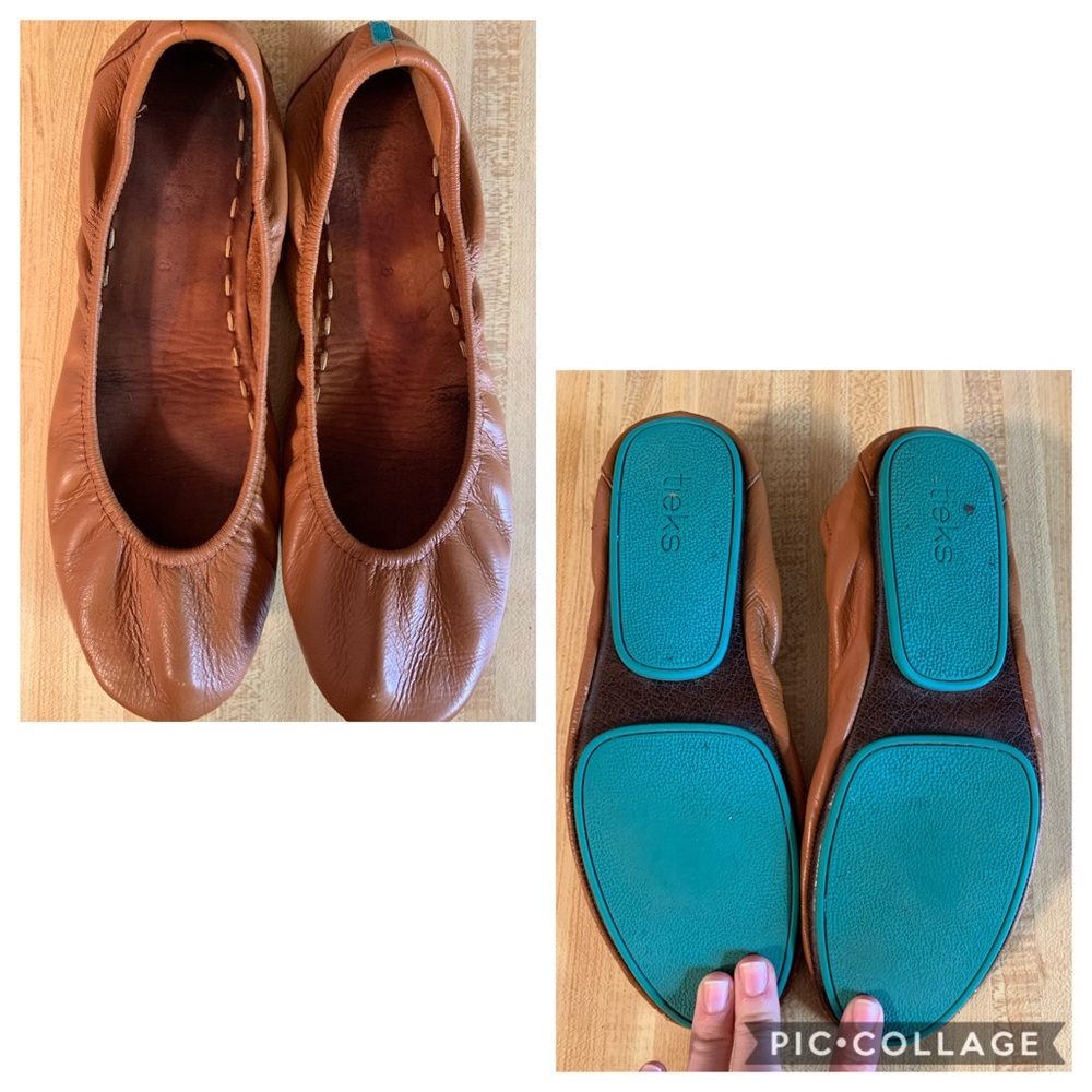 Chestnut Tieks 8